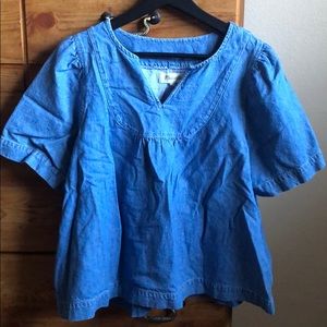 Madewell denim shirt